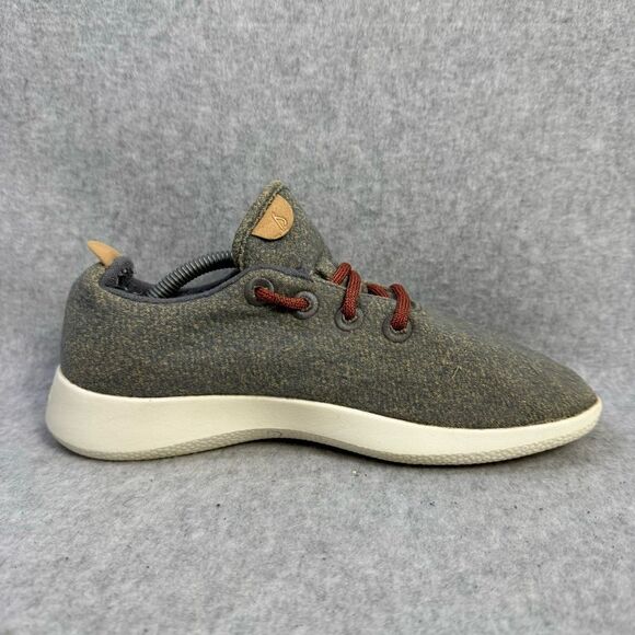 Allbirds Wool Runners Womens Size 7 Grey White Low Top Casual Running Sneakers - Picture 6 of 9